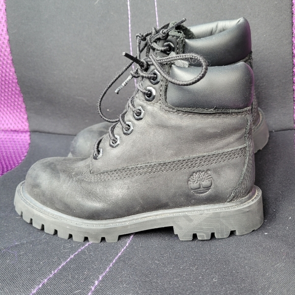 TODDLER 10 TIMBERLAND® PREMIUM 6-INCH WATERPROOF BOOTS in Black - Picture 3 of 8